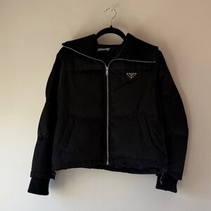 Prada Black Puffer Jacket